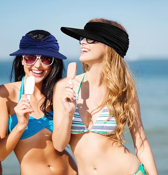 BeachFlow Cap™ Beach Cap for Women