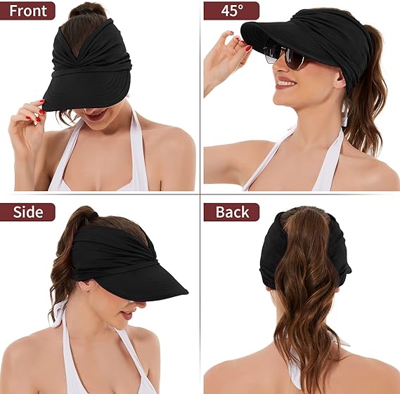 BeachFlow Cap™ Beach Cap for Women