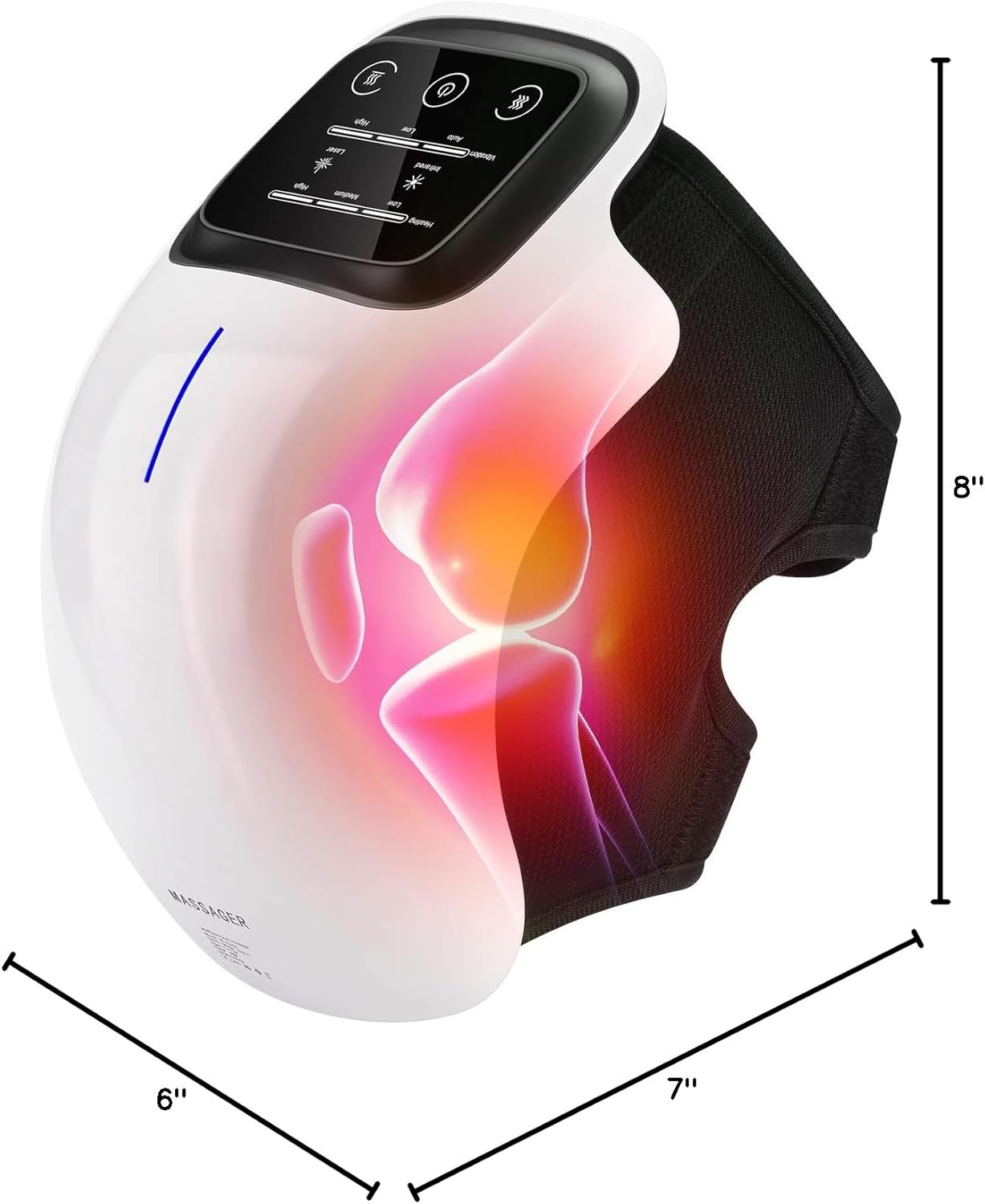 ReliefFlex™ 3-in-1 Knee Therapy Massager