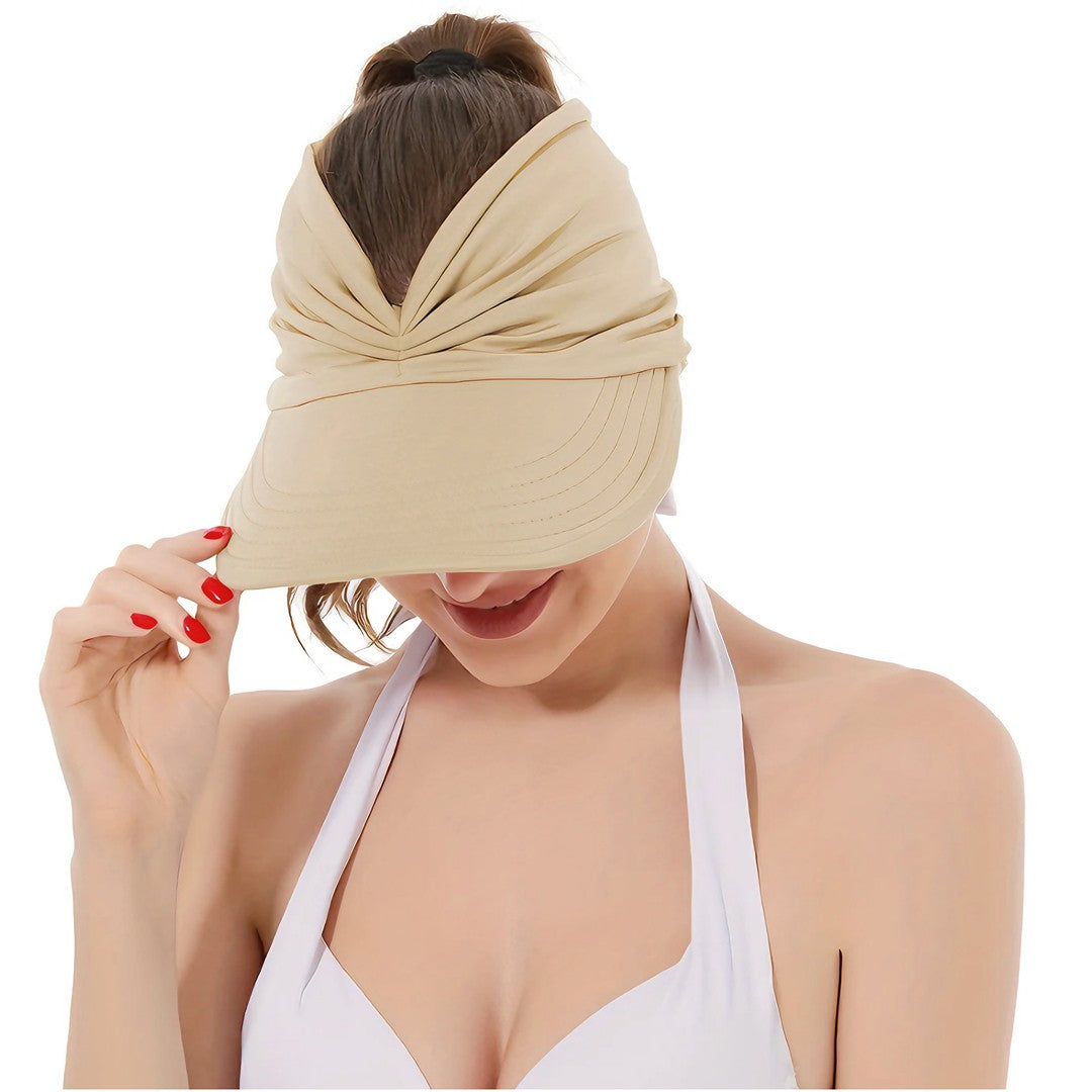 BeachFlow Cap™  Beach Cap for Women