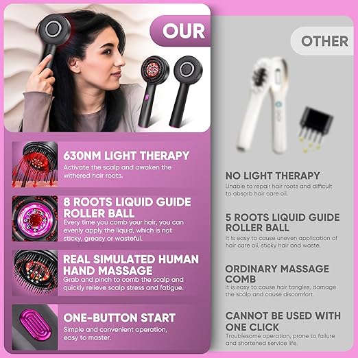ScalpStream™ OilFlow Massager