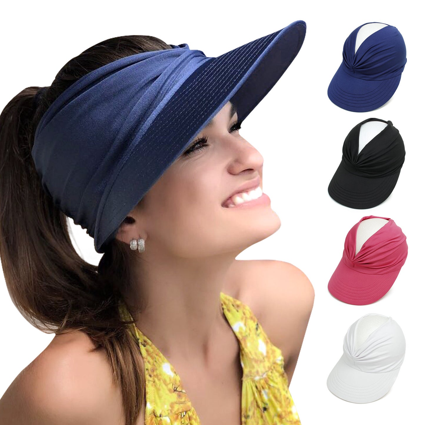 BeachFlow Cap™  Beach Cap for Women